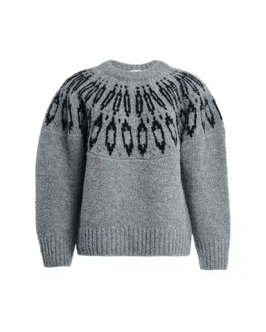 Altuzarra Coleman Fair Isle Wool Crewneck Sweater | Thumbnail 1 Altuzarra Coleman Fair Isle Wool Crewneck Sweater | Thumbnail 1