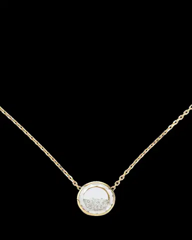 MORITZ GLIK 18K Yellow Gold Naipe Circle Diamond Kaleidoscope Shaker Necklace | Thumbnail 2 MORITZ GLIK 18K Yellow Gold Naipe Circle Diamond Kaleidoscope Shaker Necklace | Thumbnail 2