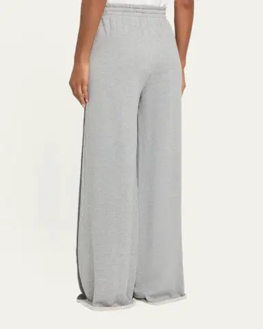 Monse Tailored Wool Combo Wide-Leg Sweatpants | Thumbnail 3 Monse Tailored Wool Combo Wide-Leg Sweatpants | Thumbnail 3