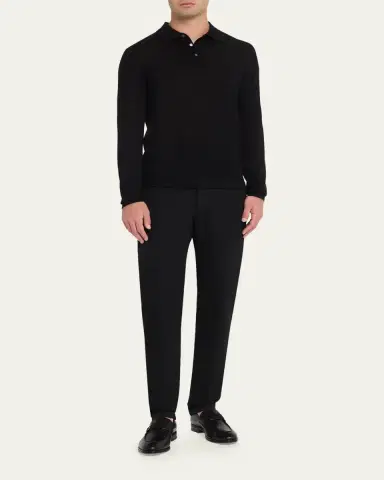 Ferragamo Men's Turner Side-Gancini Leather Loafers | Thumbnail 3 Ferragamo Men's Turner Side-Gancini Leather Loafers | Thumbnail 3