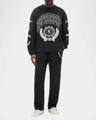 Represent Men's Represent Legacy Crest Long-Sleeve T-Shirt | Thumbnail 2 Represent Men's Represent Legacy Crest Long-Sleeve T-Shirt | Thumbnail 2