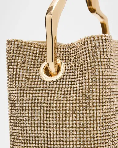 Cult Gaia Solene Mini Rhinestone Sculptural Top-Handle Bag | Thumbnail 6 Cult Gaia Solene Mini Rhinestone Sculptural Top-Handle Bag | Thumbnail 6