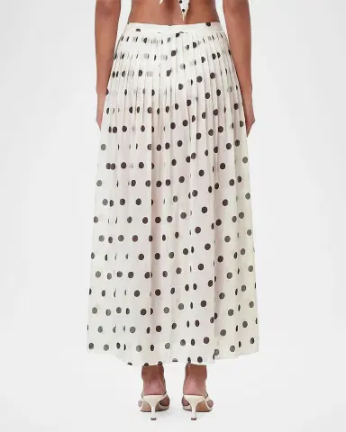 n/nicholas Marit Polka Dot Midi Skirt | Thumbnail 3 n/nicholas Marit Polka Dot Midi Skirt | Thumbnail 3