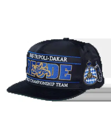 Rhude Men's Chrono Logo-Embroidered Trucker Hat | Thumbnail 2 Rhude Men's Chrono Logo-Embroidered Trucker Hat | Thumbnail 2
