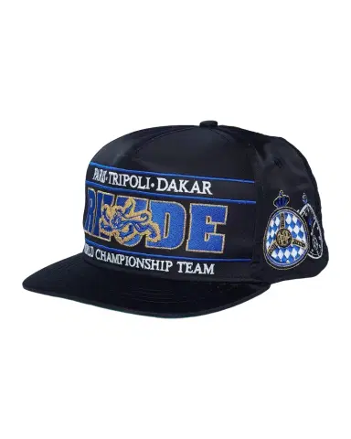 Rhude Men's Chrono Logo-Embroidered Trucker Hat | Thumbnail 1 Rhude Men's Chrono Logo-Embroidered Trucker Hat | Thumbnail 1