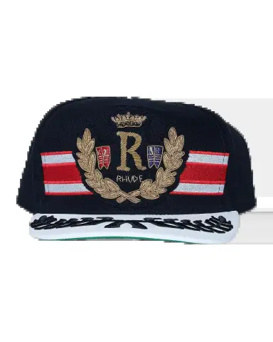 Rhude Men's Captain S Crest Trucker Hat | Thumbnail 2 Rhude Men's Captain S Crest Trucker Hat | Thumbnail 2