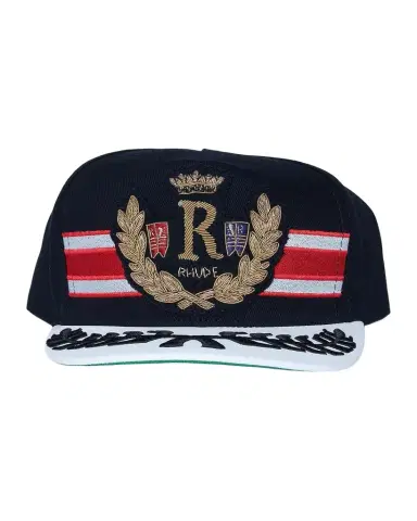 Rhude Men's Captain S Crest Trucker Hat | Thumbnail 1 Rhude Men's Captain S Crest Trucker Hat | Thumbnail 1