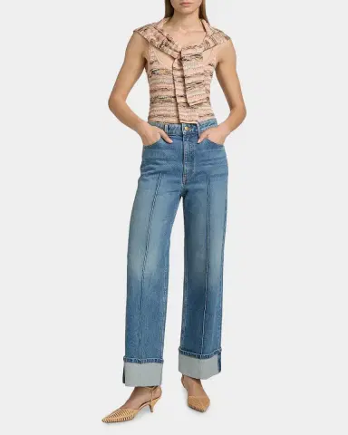 Ulla Johnson Clotilde Wavy Knit Tank Top | Thumbnail 2 Ulla Johnson Clotilde Wavy Knit Tank Top | Thumbnail 2