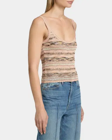 Ulla Johnson Clotilde Wavy Knit Tank Top | Thumbnail 7 Ulla Johnson Clotilde Wavy Knit Tank Top | Thumbnail 7