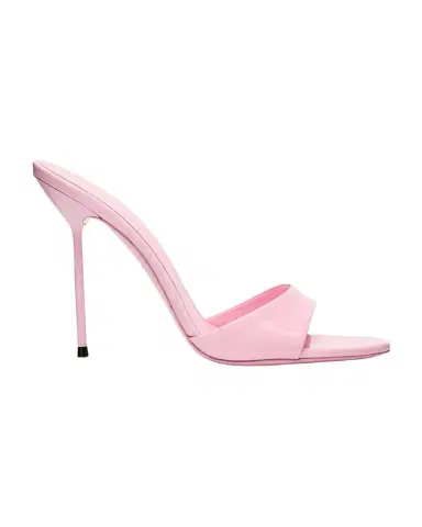 Paris Texas Lidia Patent Leather Stiletto Mule Sandals | Thumbnail 1 Paris Texas Lidia Patent Leather Stiletto Mule Sandals | Thumbnail 1