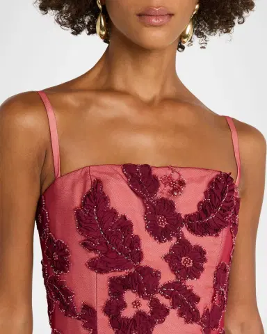 HELSI Gemma Floral Embroidered Midi Dress | Thumbnail 5 HELSI Gemma Floral Embroidered Midi Dress | Thumbnail 5