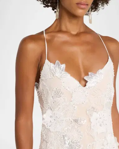 HELSI Renee Floral Embroidered Mini Dress | Thumbnail 5 HELSI Renee Floral Embroidered Mini Dress | Thumbnail 5