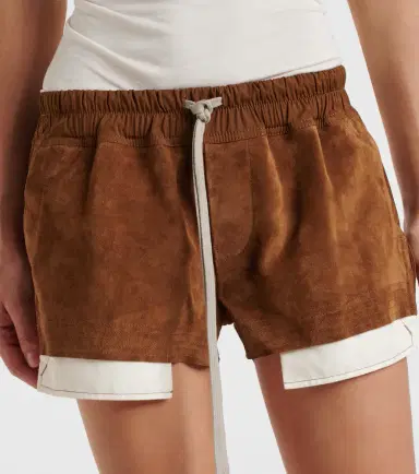 Rick Owens Suede shorts | Thumbnail 4 Rick Owens Suede shorts | Thumbnail 4