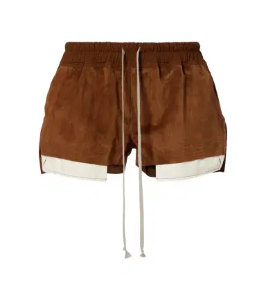 Rick Owens Suede shorts | Thumbnail 1 Rick Owens Suede shorts | Thumbnail 1