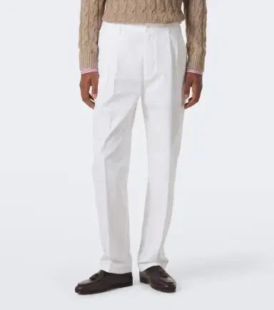 Dunhill Cotton and cashmere straight pants | Thumbnail 2 Dunhill Cotton and cashmere straight pants | Thumbnail 2
