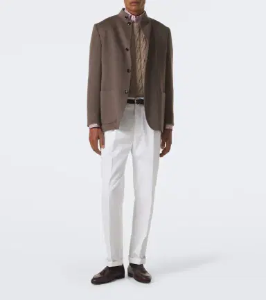 Dunhill Cotton and cashmere straight pants | Thumbnail 3 Dunhill Cotton and cashmere straight pants | Thumbnail 3