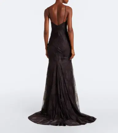 Alex Perry Lace gown | Thumbnail 3 Alex Perry Lace gown | Thumbnail 3