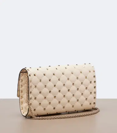 Valentino Garavani Rockstud Spike Small leather crossbody bag | Thumbnail 4 Valentino Garavani Rockstud Spike Small leather crossbody bag | Thumbnail 4