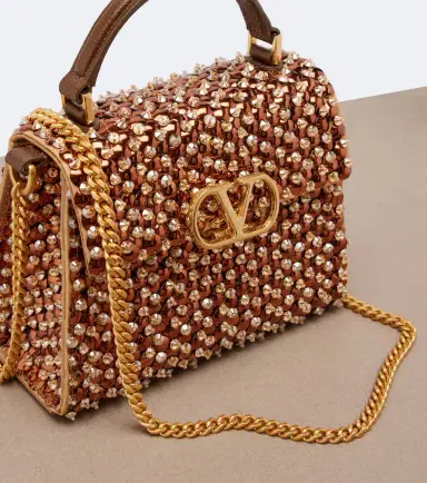 Valentino Garavani VSling Mini embellished top-handle bag | Thumbnail 4 Valentino Garavani VSling Mini embellished top-handle bag | Thumbnail 4