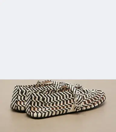 Alaïa Alaïa Woven leather ballet flats | Thumbnail 2 Alaïa Alaïa Woven leather ballet flats | Thumbnail 2