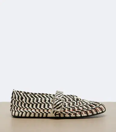 Alaïa Alaïa Woven leather ballet flats | Thumbnail 3 Alaïa Alaïa Woven leather ballet flats | Thumbnail 3