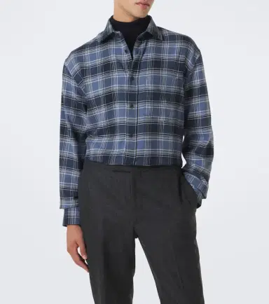 Ralph Lauren Purple Label Checked cotton shirt | Thumbnail 6 Ralph Lauren Purple Label Checked cotton shirt | Thumbnail 6