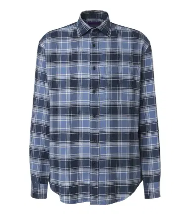 Ralph Lauren Purple Label Checked cotton shirt | Thumbnail 1 Ralph Lauren Purple Label Checked cotton shirt | Thumbnail 1