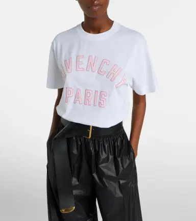 Givenchy Embroidered cotton T-shirt | Thumbnail 2 Givenchy Embroidered cotton T-shirt | Thumbnail 2