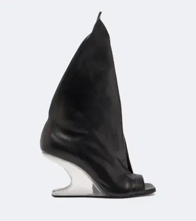 Rick Owens Cantilever leather mid-calf boots | Thumbnail 2 Rick Owens Cantilever leather mid-calf boots | Thumbnail 2
