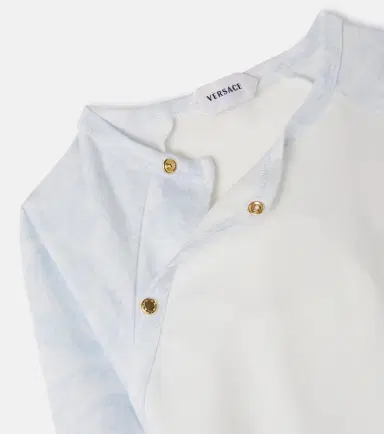 Versace Kids Baby Medusa cotton-blend onesie | Thumbnail 3 Versace Kids Baby Medusa cotton-blend onesie | Thumbnail 3