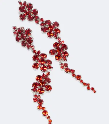 Simone Rocha Crystal-embellished drop earrings | Thumbnail 3 Simone Rocha Crystal-embellished drop earrings | Thumbnail 3