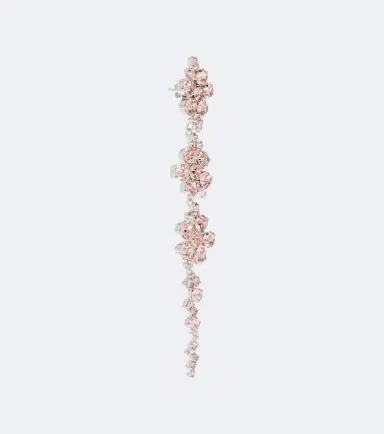 Simone Rocha Floral crystal-embellished drop earrings | Thumbnail 2 Simone Rocha Floral crystal-embellished drop earrings | Thumbnail 2