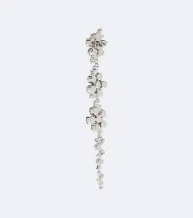 Simone Rocha Floral crystal-embellished drop earrings | Thumbnail 3 Simone Rocha Floral crystal-embellished drop earrings | Thumbnail 3
