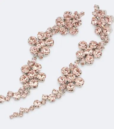 Simone Rocha Floral crystal-embellished drop earrings | Thumbnail 4 Simone Rocha Floral crystal-embellished drop earrings | Thumbnail 4