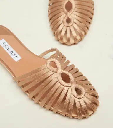 Aquazzura Sweet Surrender satin mules | Thumbnail 2 Aquazzura Sweet Surrender satin mules | Thumbnail 2