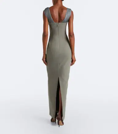 Rachel Gilbert Malia embellished crêpe corset gown | Thumbnail 2 Rachel Gilbert Malia embellished crêpe corset gown | Thumbnail 2