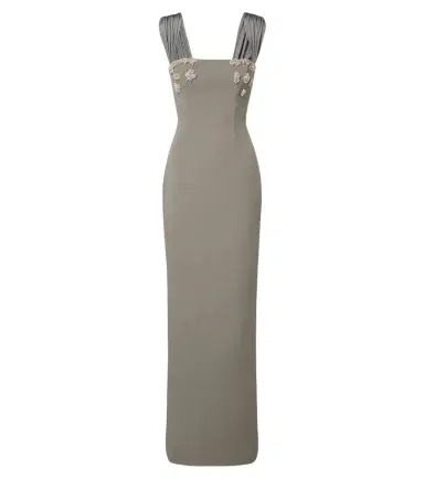 Rachel Gilbert Malia embellished crêpe corset gown | Thumbnail 1 Rachel Gilbert Malia embellished crêpe corset gown | Thumbnail 1