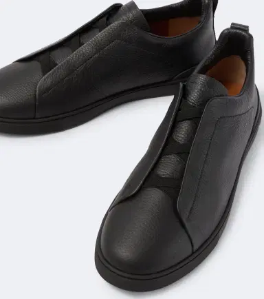 Zegna Triple Stitch leather sneakers | Thumbnail 3 Zegna Triple Stitch leather sneakers | Thumbnail 3