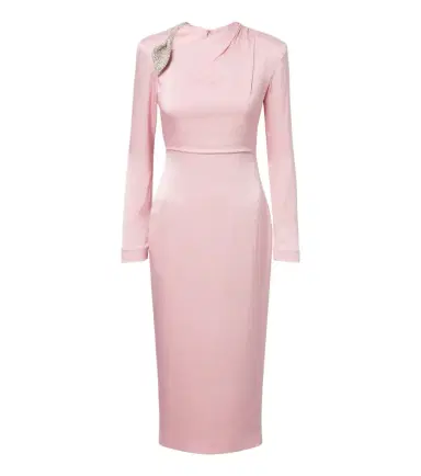 Rachel Gilbert Oryx embellished crêpe satin cocktail dress | Thumbnail 1 Rachel Gilbert Oryx embellished crêpe satin cocktail dress | Thumbnail 1
