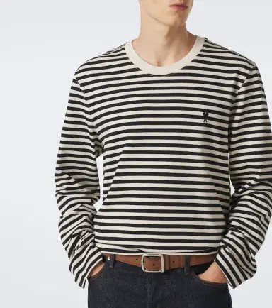 AMI PARIS Striped cotton T-shirt | Thumbnail 2 AMI PARIS Striped cotton T-shirt | Thumbnail 2