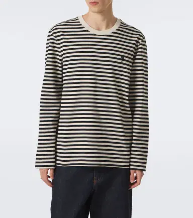 AMI PARIS Striped cotton T-shirt | Thumbnail 5 AMI PARIS Striped cotton T-shirt | Thumbnail 5