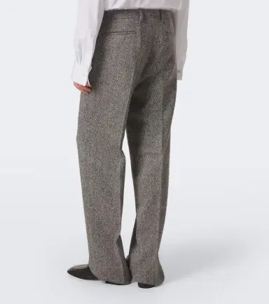 Dries Van Noten Checked wool straight pants | Thumbnail 5 Dries Van Noten Checked wool straight pants | Thumbnail 5