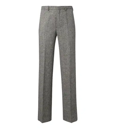 Dries Van Noten Checked wool straight pants | Thumbnail 1 Dries Van Noten Checked wool straight pants | Thumbnail 1