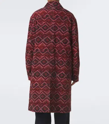 Dries Van Noten Printed cotton corduroy coat | Thumbnail 5 Dries Van Noten Printed cotton corduroy coat | Thumbnail 5