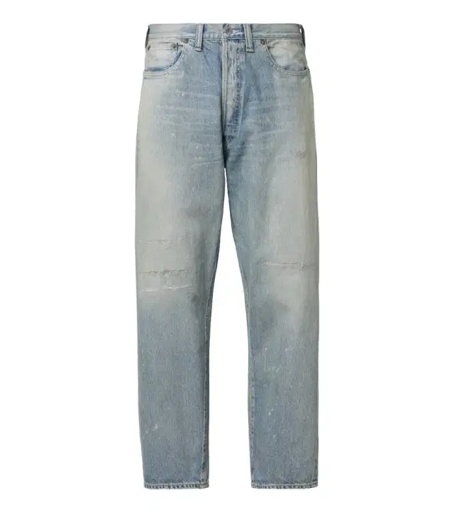 A. Presse No. 37 distressed straight jeans A. Presse No. 37 distressed straight jeans