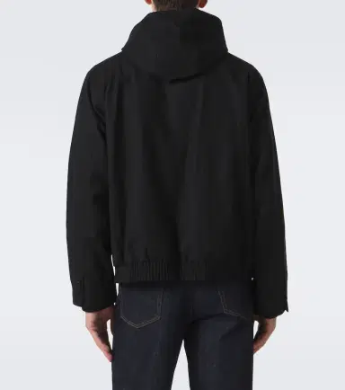 Sacai Hooded wool jacket | Thumbnail 3 Sacai Hooded wool jacket | Thumbnail 3