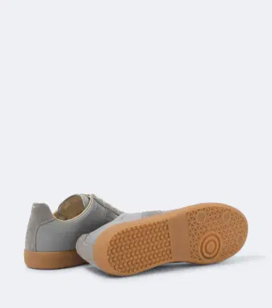 Maison Margiela Replica suede-trimmed leather sneakers | Thumbnail 3 Maison Margiela Replica suede-trimmed leather sneakers | Thumbnail 3