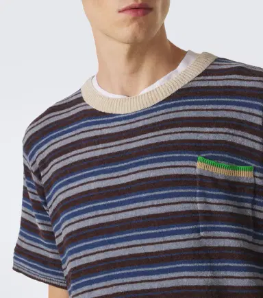 Maison Margiela Knitted striped T-shirt | Thumbnail 2 Maison Margiela Knitted striped T-shirt | Thumbnail 2