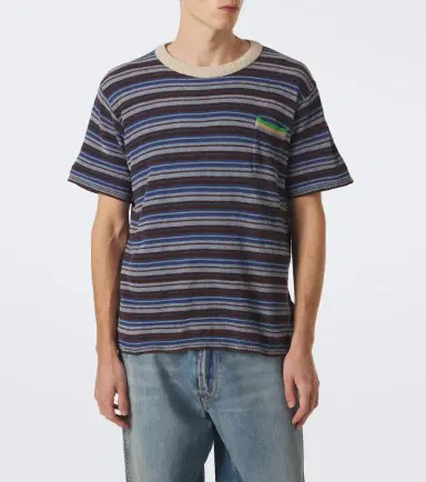 Maison Margiela Knitted striped T-shirt | Thumbnail 4 Maison Margiela Knitted striped T-shirt | Thumbnail 4