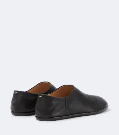 Maison Margiela Tabi leather slip-ons | Thumbnail 4 Maison Margiela Tabi leather slip-ons | Thumbnail 4